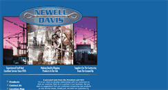 Desktop Screenshot of newelldavis.com
